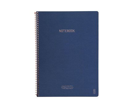 KOZO Classic Notebook A5, mrkebl