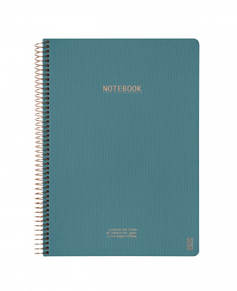 KOZO Notesbog A4 Premium Steel Blue  ER P VEJ