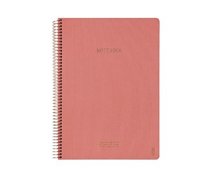 KOZO Notesbog Premium A4 Soft Coral