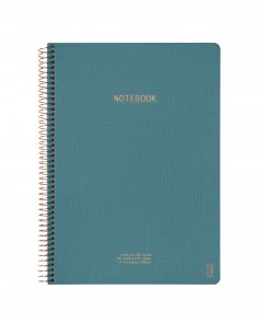 KOZO Notesbog A4 Premium Steel Blue  ER P VEJ