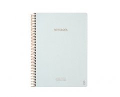 KOZO Notesbog Premium A4 linieret Ash Green
