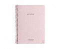 KOZO Notesbog Premium A4 linieret Dusty Pink
