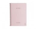 KOZO Notebook A5 Class lyserød